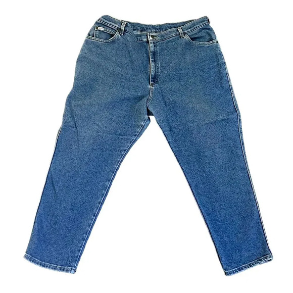 Lee‎ M.R. Womens Jeans Size 26 Petite Plus Dark Academia CabinCore - Picture 1 of 6